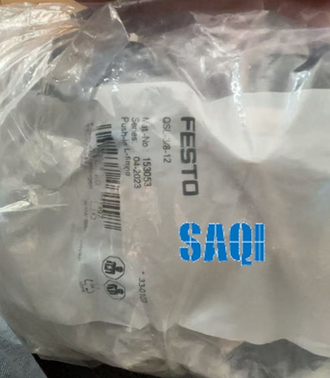 FESTO   153053	QSL-3/8-12    L 型快插式螺纹接头